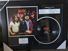 HIGHWAY TO HELL AC/DC 1979  Vinyl Record Wall art Framed Dad Christmas Rock N Ro