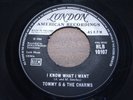 TOMMY G & THE CHARMS   I Know What I Want   MINT   LONDON HLB 10107   Soul Funk
