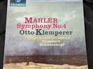 Mahler Symphony No. 4 Klemperer Schwarzkopf SAX 2441 Columbia UK LP