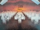 Metallica Master Of Puppets Signed by All band members 2006