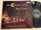 Bing Crosby That Christmas Feeling LP Decca Mono 1950’s Black Label Holiday VG+