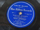 HANDY - HENDERSON with the Rythm Rangers Wasted Wishes 78 rpm Blue Ribbon Record