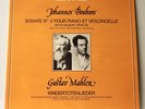 Henri Honegger Noel Lee Brahms Cello Sonata Messidor 38 (Valois)