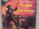 Walt Disney’s Pirates Of The Caribbean Vinyl Record W/ Booklet 3937 -Tested