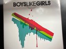 Boys Like Girls Self Titled S/T Red White Clear Spinner Vinyl LP Record LE /500