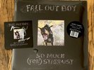 FALL OUT BOY SO MUCH FOR STARDUST GLOW IN THE DARK LP 1/ 2000 + Signed Art Card