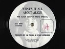 Alice Cooper - What's It All About Alice? (Radio Special) 2xLP - Alive