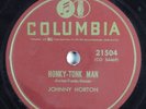 Rockabilly 78 JOHNNY HORTON Honky-Tonk Man COLUMBIA 21504 E HEAR 1325