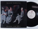 BLACK SABBATH Heaven And Hell WARNER BROS LP VG+ club edition q