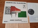 La Vérité du Clavecin / Anne CHAPELIN LP SARASTRO 7701 NMINT