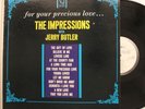 The Impressions W/ Jerry Butler Promo Lp For Your Precious Love On Vee Jay - Vg+