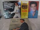 3 Elvis Presley LPs-Pot Luck, His Hand In Mine, From Elvis Presley Blvd.