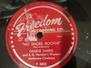 Rockabilly Texas 78 Charlie Harris - No Shoes Boogie / Those Tears In Your