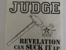 Judge Revelation Can Suck It LP White Gorilla Biscuits Youth Of Today NYHC Rare