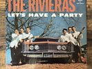 RIVIERAS Let's Have A Party / California Sun +2 RARE Sweden EP surf frat SWEDISH