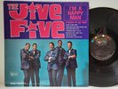 THE JIVE FIVE I'm A Happy Man 1965 LP Mono UNITED ARTISTS 3455 - Tested VG+ *C7