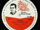 Halifax Three - World of Folk Music/Oscar Brand #86/87 12