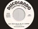 RARE Salsa Guaguanco 45 THE GOLDEN BRASS Que Seas Feliz En Tu Camino PROMO Hear