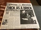JETHRO TULL LP THICK AS A BRICK original France pochette dépliane en magazine