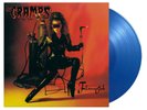 THE CRAMPS - FLAMEJOB, 2023 EU 180G BLUE vinyl LP, #0965/2000  NEW - SEALED