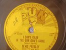 ELVIS PRESLEY SUN 210 78RPM GOOD ROCKING TONIGHT RARE 1954 ORIGINAL PLAYS VG+