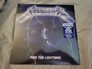 Ride the Lightning by Metallica Remasterd New Vinyl Record Album Metal Thrash