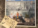 SIMPLE PLAN - HARDER THAN IT LOOKS SIGNED YELLOW TRANSLUCENT VINYL /400 - NEW