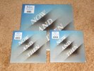 the beatles now and then vinyl bundle red, blue & white marble & clear vinyl new