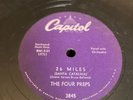Capitol 78 RPM The Four Preps - 26 Miles / It’s You 3845 V/V+ Late Issue Folk