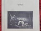 JOY DIVISION-CLOSER..RARE  1ST UK TRANSLUCENT RED PRESS . VINYL LP 1980