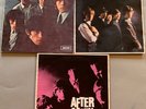 3x ROLLING STONES hyperrare VOLLGOLD DECCA Same / No.2 / After Math /  LP Vinyl