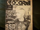 XXX Fanzine -  Issue #11  - SSD , Anthrax, Exploited, Dead Kennedys - SUPER RARE