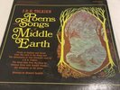 JRR Tolkien LP Poems and Songs Of Middle Earth Caedmon Lp Vg
