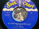 C.C. NEAL Modern Soul Funk 45 All I Want From You Is Your Love b/w O.J. M-