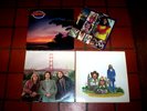 AMERICA ( 3 ) LP lot: SELF TITLED / GREATEST HITS / HARBOR w. POSTER vg++