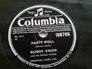 BUDDY KNOX  1958 IRISH  78  PARTY DOLL MY BABY'S GONE  COLUMBIA IDB 705 IRISH