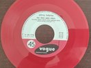 Johnny Hallyday SP JUKE BOX VOGUE VINYLE ROUGE ITSY BITSY