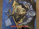 Iron Maiden No Prayer For The Dying 1990 UK VINYL LP, Record VG