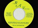 70s Soul/Funk 45 - Willie Darrington - Never Should Have Walked Away - Rav - VG+