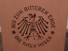 Die Toten Hosen Vinyl Box Holz 33 LP 1000 Limitiert, Signiert