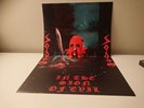 SODOM IN THE SIGN OF EVIL LP VINYL RECORD PROMO POSTER EX