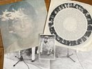 JOHN LENNON - IMAGINE - 1ST PRESS VINYL LP  with POSTER INNER & POSTCARD 1U / 1U