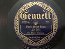 Vintage GENNETT Record 78 rpm #5263 BLACK SHEEP BLUES / LAND OF COTTON BLUES
