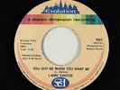 Northern Soul 45 - Larry Santos - You Got Me Where You Want Me - Evolution VG++