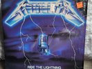 Metallica Ride The Lightning Elektra Records – 60396-1 1984 release Vintage Old