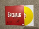 The Specials Protest Songs 1924-2012 SIGNED AUTOGRAPH Yellow Vinyl Terry Hall