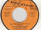 BALLADS - GOD BLESS OUR LOVE- BAY-VIEW 11426 - RARE OAKLAND SWEET SOUL  VG+