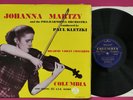 JOHANNA MARTZY - BRAHMS VIOLIN CONCERTO - COLUMBIA 33CX1165 - 1954 MONO LP