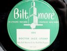 BILTMORE Record JELLY ROLL MORTON & RED HOT PEPPERS/JOHNNY DODDS #1011