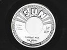 ROCKABILLY GARAGE 45 - JESTERS - CADILLAC MAN  /  MY BABE - HEAR- 1966 PROMO SUN